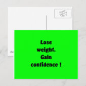 減量 ポストカード (正面/裏面)