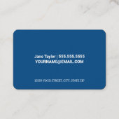 減量 名刺 (裏面)