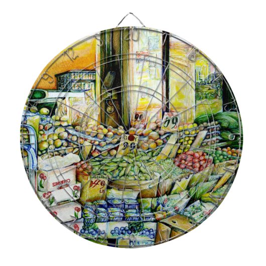 減鉱芸術的化 ダーツボード (正面)