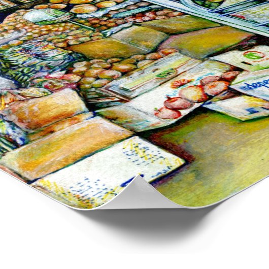 減鉱芸術的化 ポスター (角)