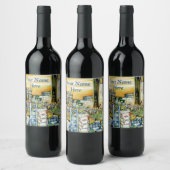 減鉱芸術的化 ワインラベル (ボトル)