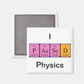 渡された物理周期テーブル名磁石 マグネット (正面/裏面)
