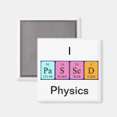 渡された物理周期テーブル名磁石 マグネット (正面/裏面)