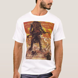 渡りません! (1918年の) _Propagandaポスター Tシャツ