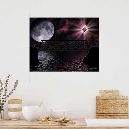 渡り橋 ポスター (キッチン)