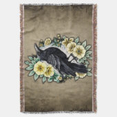 渡り鳥の優雅さと優雅さ。 スローブランケット (正面縦)