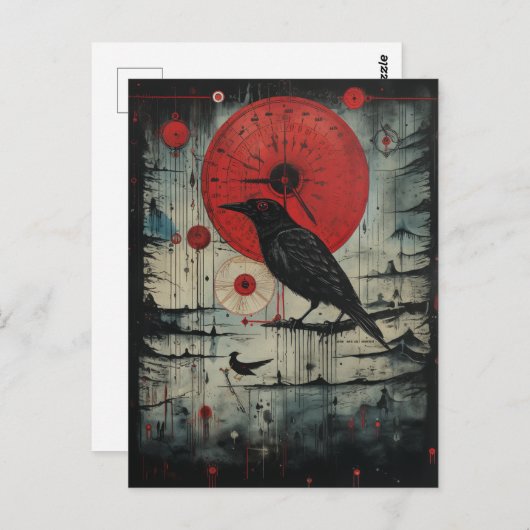 渡り鳥 ポストカード (正面/裏面)