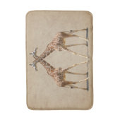 渡ることのキリン バスマット (正面縦)