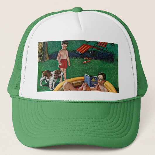 渡るプール キャップ (正面)