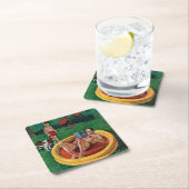 渡るプール スクエアペーパーコースター (インサイチュ)