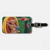 渡るプール ラゲッジタグ (正面横)