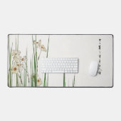 渡辺聖亭、水仙 デスクマット (キーボード&マウス)