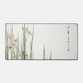 渡辺聖亭、水仙 デスクマット (正面)