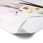 渡辺聖亭、水仙 ポスター (角)