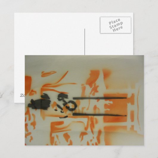 渡辺首振り ポストカード (正面/裏面)