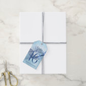 渦きらめくSweet sixteen青ID652 ギフトタグ (より糸付き)