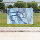 渦きらめくSweet sixteen青ID652 横断幕 (インサイチュ)