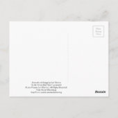 渦に入る方法を説明する ポストカード (裏面)