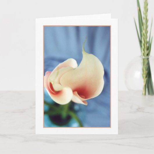 渦のグリーティングカード カード (正面)