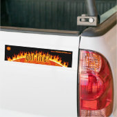 渦のバンパーステッカー バンパーステッカー (トラック上)