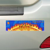 渦のバンパーステッカー バンパーステッカー (車上)