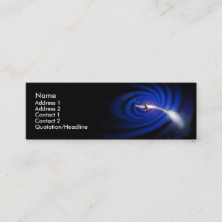 渦のプロフィールカード スキニー名刺