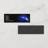 渦のプロフィールカード スキニー名刺 (正面/裏面)