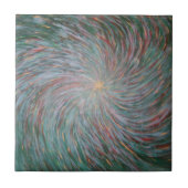 渦の壁画 タイル (正面)