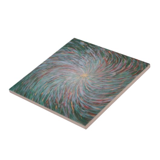 渦の壁画 タイル (側面)