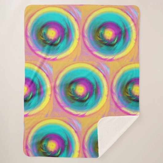 渦の目 シェルパブランケット (正面)