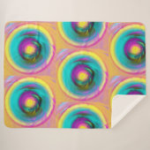 渦の目 シェルパブランケット (正面(横))