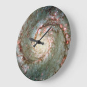 渦の銀河系 ラージ壁時計 (傾斜)