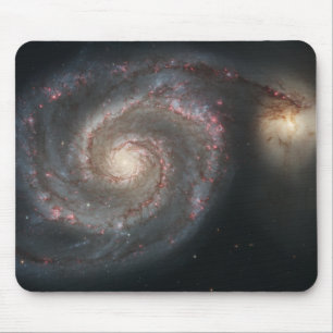 渦の銀河系(M51)および友達の銀河系 マウスパッド