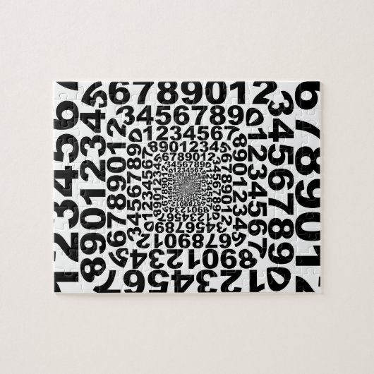 渦を数える数渦数学 ジグソーパズル (横)