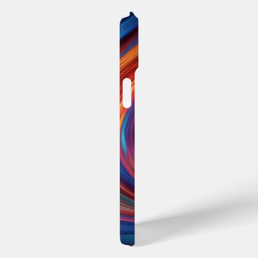 渦カラフル Case-Mate iPhoneケース (裏面 / 右)