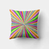 渦サイケデリック クッション (裏面)