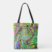 渦サイケデリック トートバッグ (裏面)