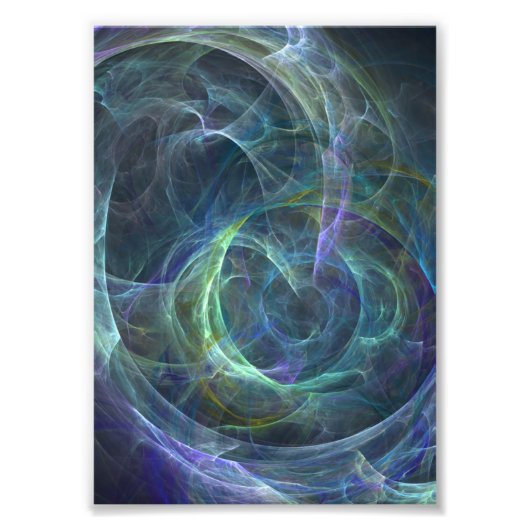 渦サイケデリック フォトプリント            (正面)