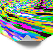 渦サイケデリック ポスター (角)