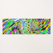 渦サイケデリック ヨガマット (裏面(横))