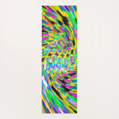 渦サイケデリック ヨガマット (裏面)