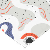 渦スタイリッシュと縁石の抽象芸術 ショートテーブルランナー (コーナー)