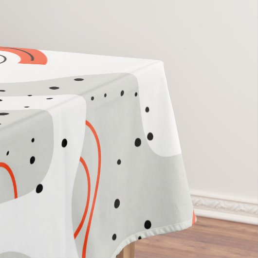 渦スタイリッシュと縁石の抽象芸術 テーブルクロス (インサイチュ)