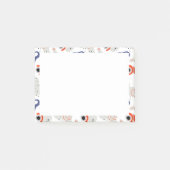 渦スタイリッシュと縁石の抽象芸術 ポストイット (正面)