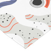 渦スタイリッシュと縁石の抽象芸術 ミディアムテーブルランナー (コーナー)