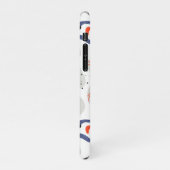 渦スタイリッシュと縁石の抽象芸術 iPhoneケース (左側)