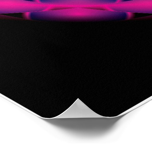 渦スパイラル ポスター (角)