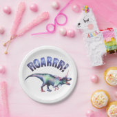 渦トウモロコシパーティー |魔法のファンタジーユニコーン恐竜 ペーパープレート (パーティー)