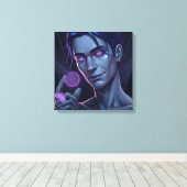 渦ピエロ キャンバスプリント (インサイチュ (ウッドフロア))