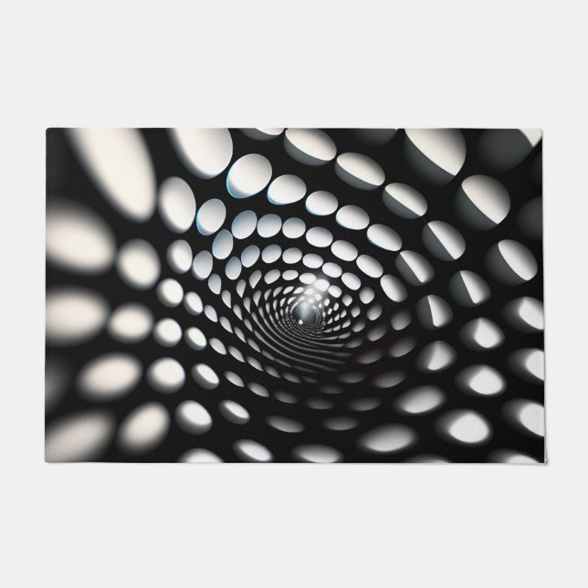 渦フォーマット ドアマット (正面)